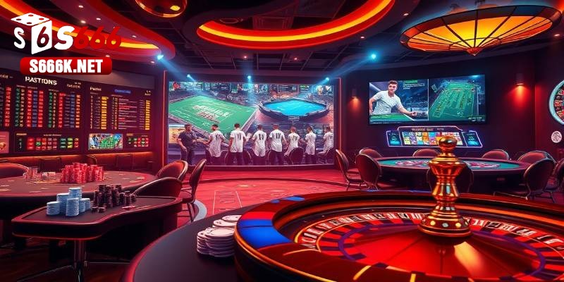 Lợi thế khi tham gia cá cược tại cổng game Casino S666